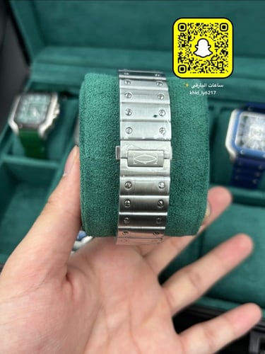 ساعة كارتير سانتوس أرقام عربية هاي كوالتي