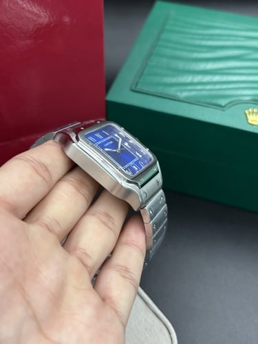 ساعة كارتير سانتوس دو أزرق هاي كوالتي