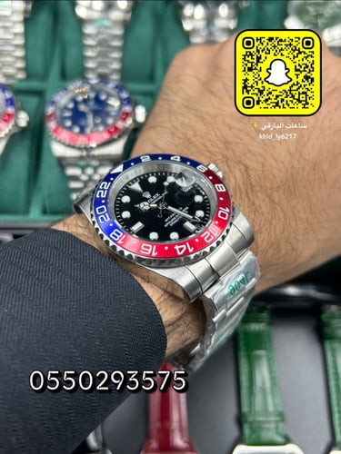 ساعة رولكس GMT البيبسي أويستر الدرجة الاولى