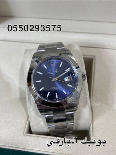 ساعة رولكس ديت جست أويستر كوبي سويس