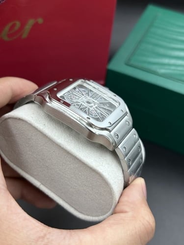 ساعة كارتير سانتوس سكيلتون هاي كوالتي