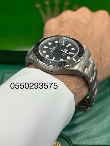 ساعة رولكس ياخت ماستر تيتانيوم كوبي سويس