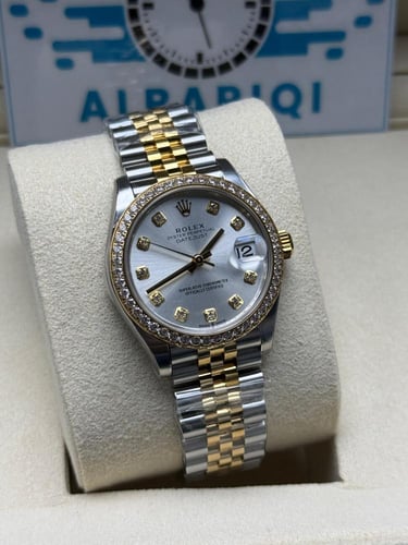 ساعة رولكس ديت جست نسائية سوبر كلون