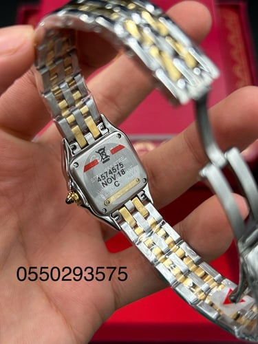 ساعة كارتير بانثر نسائي مقاس 22 كوبي سويس