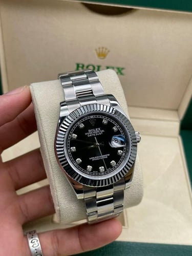 ساعة رولكس ديت جست فصوص هاي كوبي