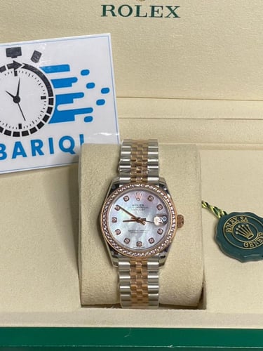 ساعة رولكس ديت جست نسائي سوبر كلون