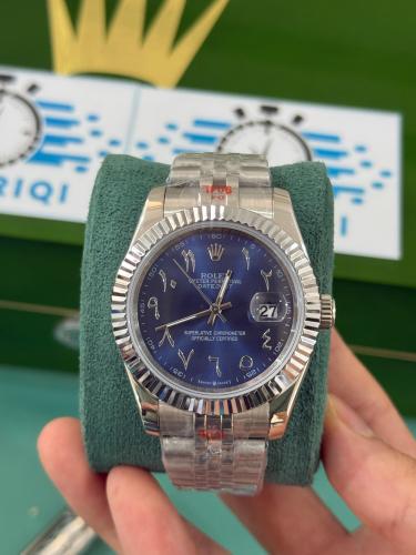 ساعة رولكس ديت جست أرقام عربية درجة اولى