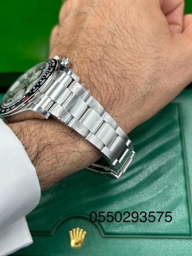 ساعة رولكس ديتونه مكينة مكشوفه كوبي سويس