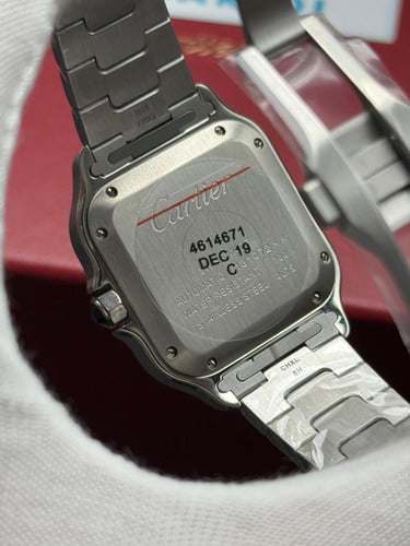 ساعة كارتير سانتوس مقاس 35 سوبر كلون
