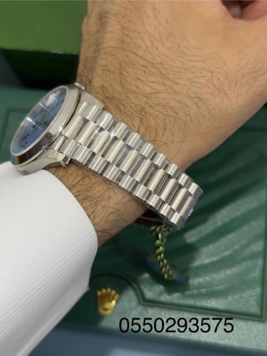 ساعة رولكس أرقام عربية كوبي سويس