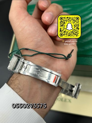 ساعة رولكس ديتونه أرقام عربية كوبي سويس