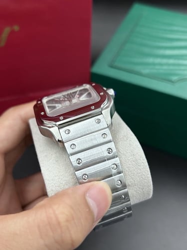 ساعة كارتير سانتوس سكيلتون هاي كوالتي