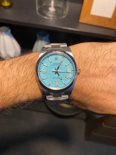 ساعة رولكس أويستر بربتشوال كوبي سويس