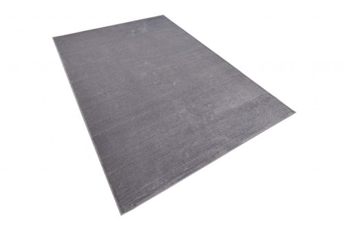 سجاد بلجيكي سادة رمادي غامق