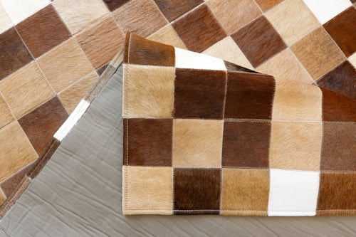 سجاد جلد بقري