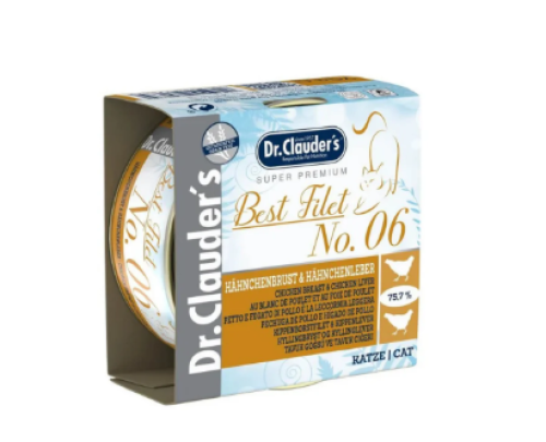 د.كلاودرز بست فيليه رقم 06 صدر دجاج وكبد دجاج