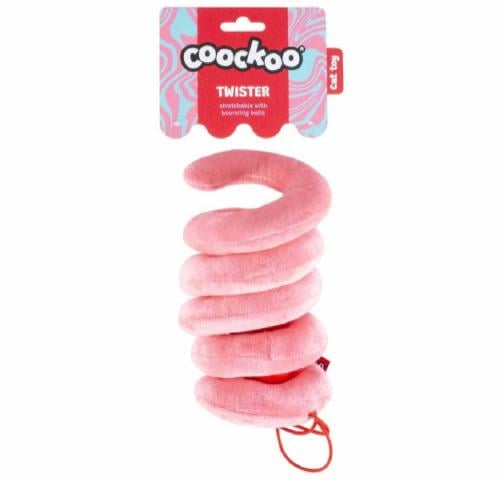 كوكو لعبة قطط تویستر 36×10×10 سم وردي