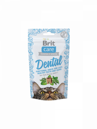 بريت مكافأة قطط للعناية بالاسنان 50جم
