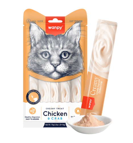 مكافات وانبي دجاج وسلطعون (14g x 5)