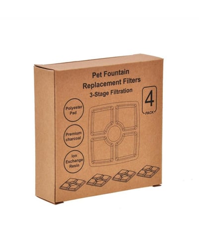 طقم فلاتر نافورة 4 قطع