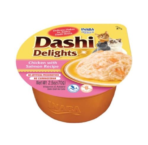 اينابا داشي ديلايت اكواب دجاج مع سالمون 70غ