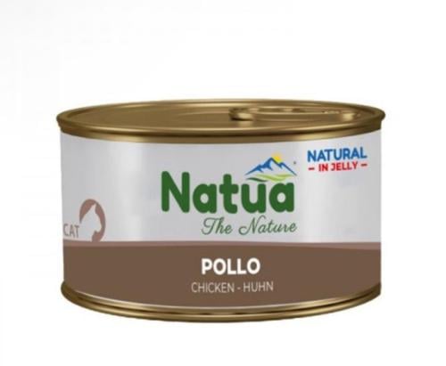 طعام رطب للقطط من Natua بنكهة الدجاج