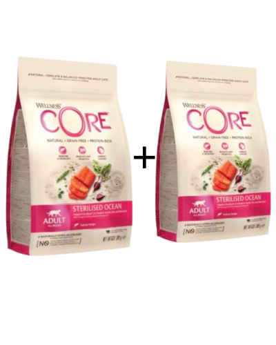 بكج ويلنس كور للقطط البالغة المعقمة