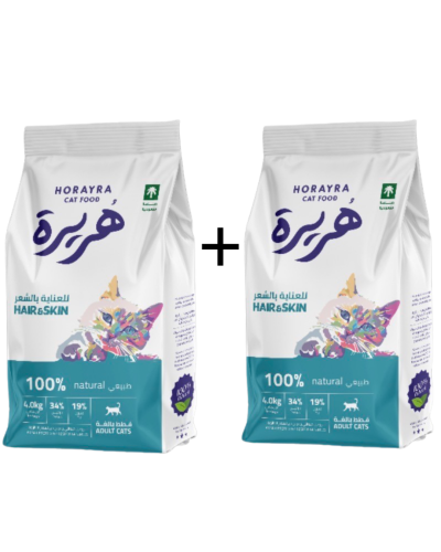 بكج هريرة للعناية بالشعر 4kg+4kg