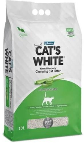 كات وايت رمل للقطط برائحة الصبار 10لتر