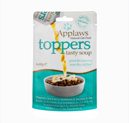 ابلاوز - أظرف حساء اليقطين مع قطع سمك التونا والاب...