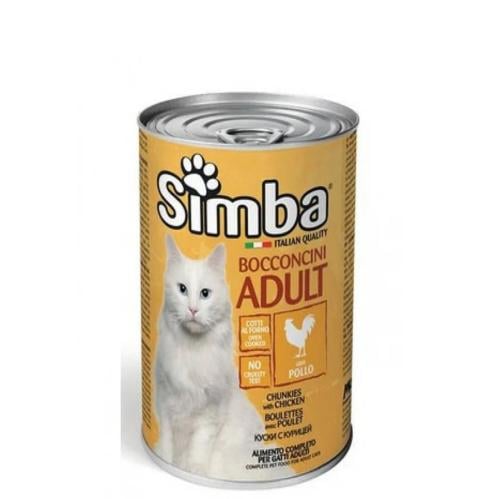 سيمبا كات بقطع الدجاج الطازج بالمرق 415 جرام