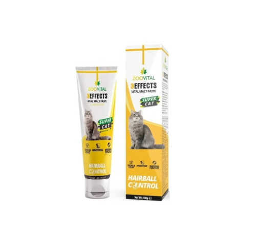 معجون زوفيتال مالت وهيربول كنترول للقطط 100 جرام