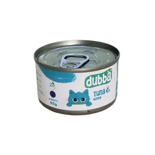 دبة طعام رطب بنكهة التونة مع المرق 85g