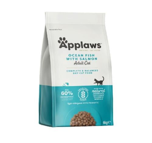 ابلاوز طعام جاف 6 كيلو للقطط المعقمة البالغة بالسم...