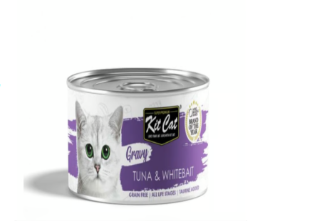 كت كات جرايفي معلبات تونا وصغار السمك بالمرق 70غ