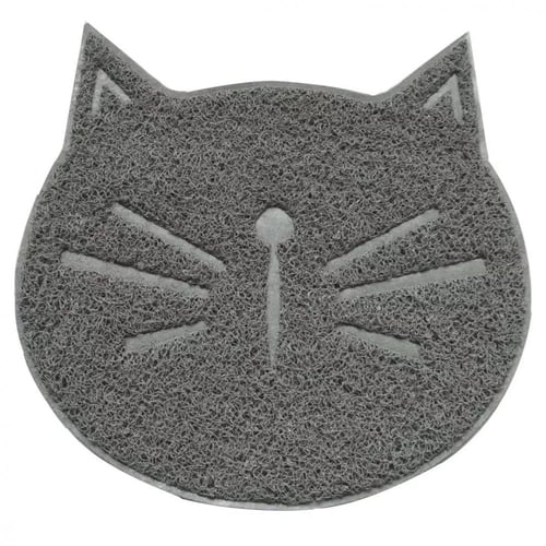 سجادة قطط للتربوكس على شكل رأس قطة