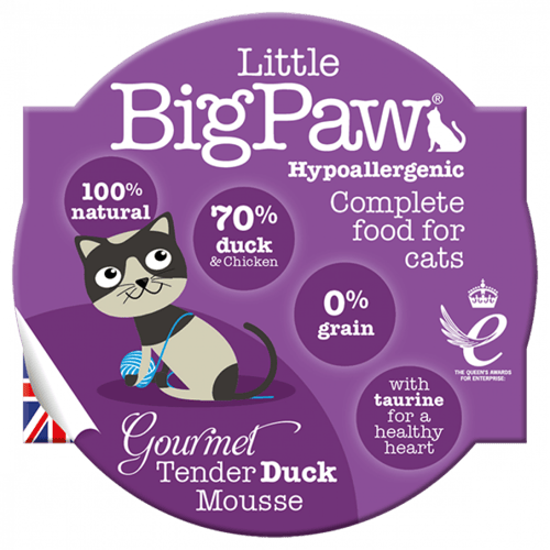 لتل بغ باو - اكل رطب للقطط البالغة بنكهات مختلفة 8...