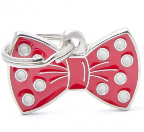 ماي فاميلي قلادة ربطة عنق حمراء