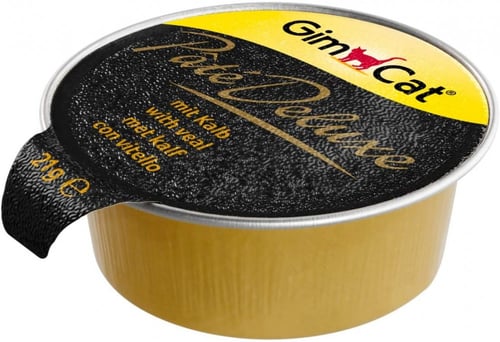 طعم رطب للقطط مع لحم العجل - 3* 21 غرام