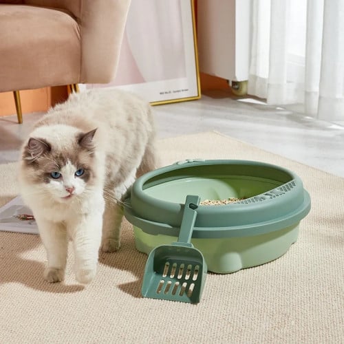 لتربوكس دائري مع مجرفة