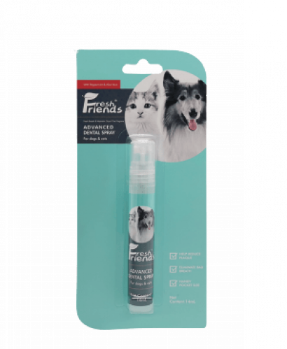 بخاخ فريش فريندز للاسنان القطط والكلاب 14مل