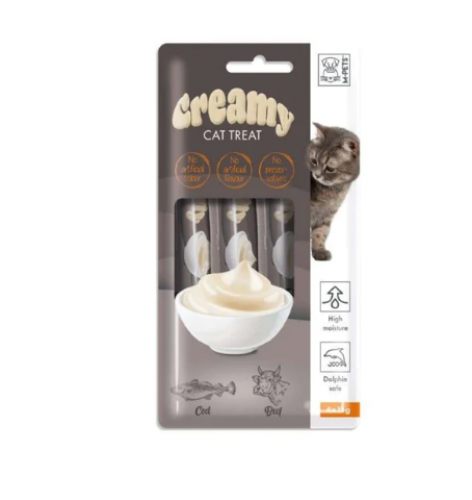 مكافأة كريمي من ام بت بنكهة اللحم البقري والسمك 60...