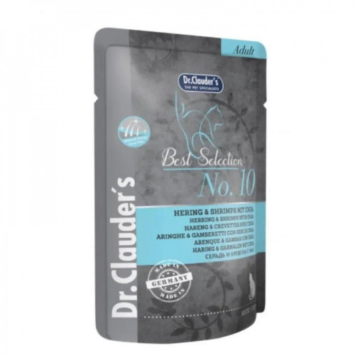 دكتور كلاودر ظرف طعام رطب للقطط البالغة, سمك مع رو...