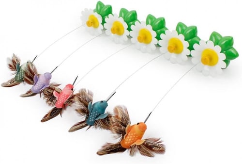 لعبة طائرة على شكل فراشات للقطط الصغيرة والكبيرة