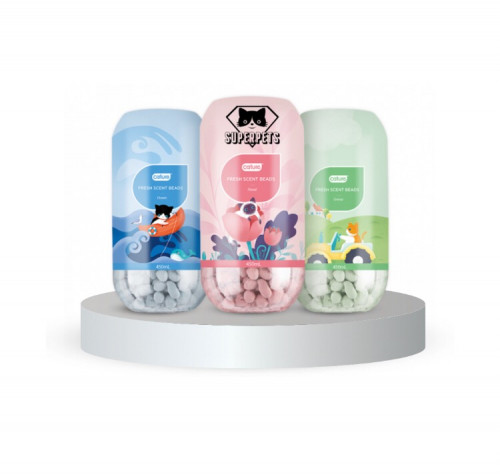 معطر رمل القطط بعدة روائح