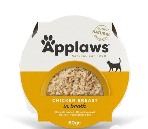 كرتون ( 10 علب ) ابلاوز صحن طعام رطب للقطط صدور دج...