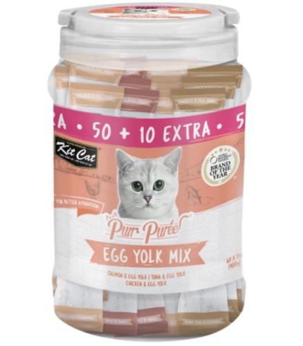 كت كات مكافآت حزمة متنوعة صغار البيض (60×15غ)