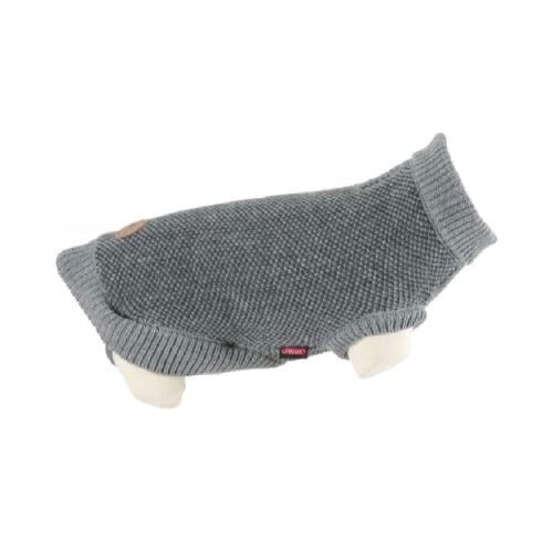 زولكس جازي كنزة للقطط رمادي - كبیر جدا