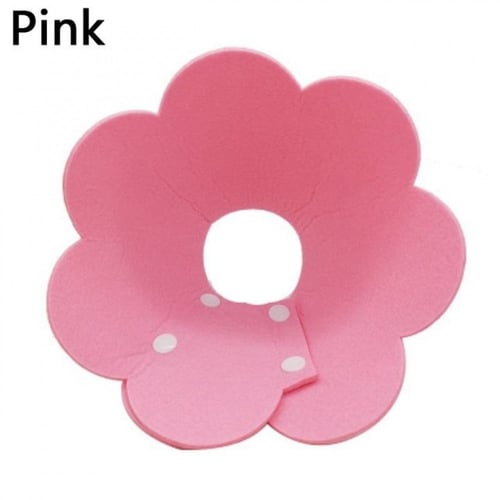 طوق للقطط على شكل زهور مخروطي الشكل