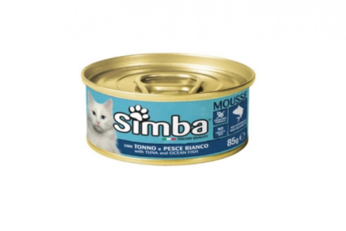سيمبا معلب قطط بنكهة التونة والسمك 85 جرام
